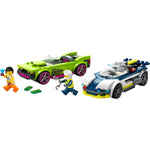 Konstruktionsspiel Lego 60415 Police Car and Muscle Car Chase Bunt 213 piezas