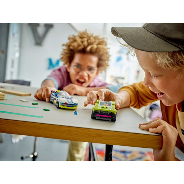 Konstruktionsspiel Lego 60415 Police Car and Muscle Car Chase Bunt 213 piezas