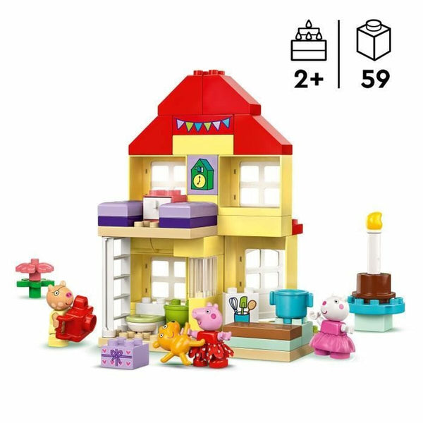 Konstruktionsspiel Lego Peppa Pig Bunt