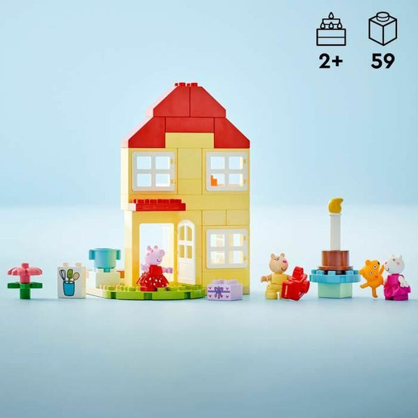 Konstruktionsspiel Lego Peppa Pig Bunt