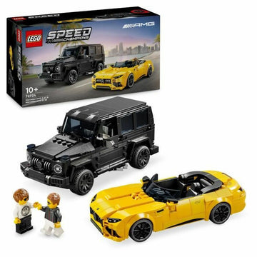 Konstruktionsspiel Lego Mercedes-AMG G 63 y Mercedes-AMG SL 63 Bunt 808 Stücke