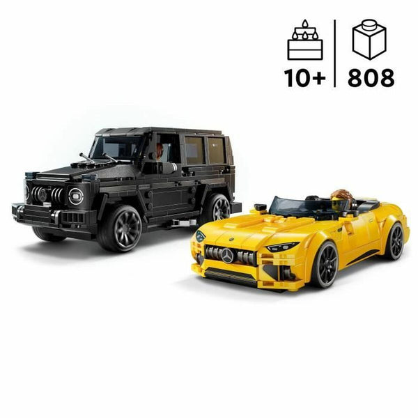 Konstruktionsspiel Lego Mercedes-AMG G 63 y Mercedes-AMG SL 63 Bunt 808 Stücke