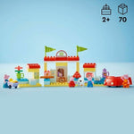 Konstruktionsspiel Lego 10434 Peppa Pig 70 piezas