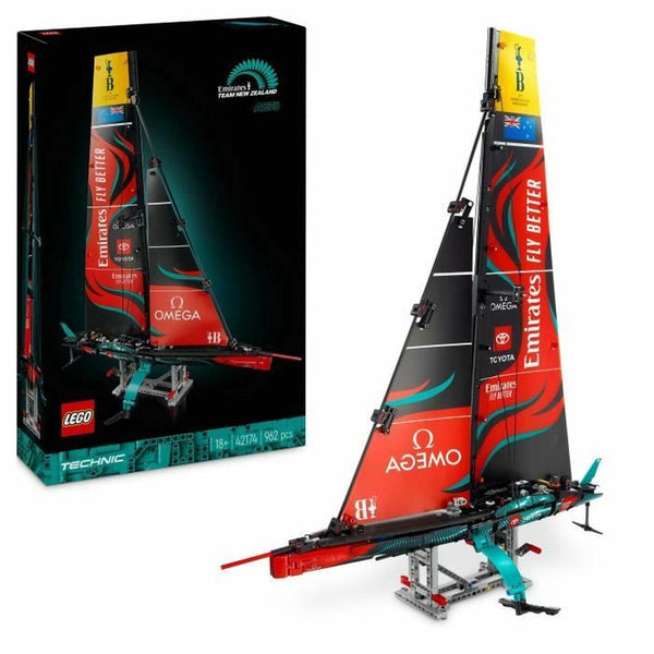 Konstruktionsspiel Lego 42174 Yacht Emirates Team New Zealand AC75 Bunt