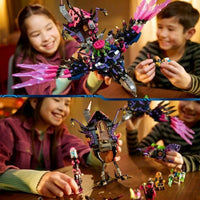 Konstruktionsspiel Lego Nightmare Witch's Midnight Raven Bunt