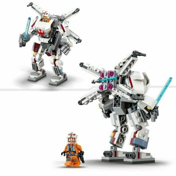 Konstruktionsspiel Lego Luke Skywalker's X-Wing Mech Bunt