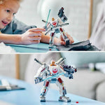 Konstruktionsspiel Lego Luke Skywalker's X-Wing Mech Bunt