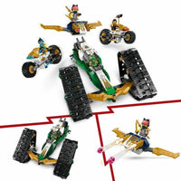 Konstruktionsspiel Lego Ninja Team Combo Vehicle Bunt 576 Stücke