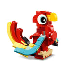 Konstruktionsspiel Lego 31145 DRAGÓN ROJO Bunt 149 Stücke