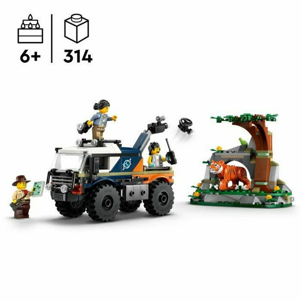 Konstruktionsspiel Lego 60426 Jungle Explorer Off-Road Truck Bunt