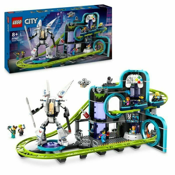 Konstruktionsspiel Lego 60421 Robot World Amusement Park Bunt