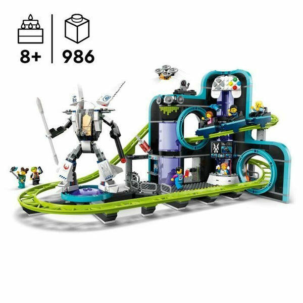 Konstruktionsspiel Lego 60421 Robot World Amusement Park Bunt