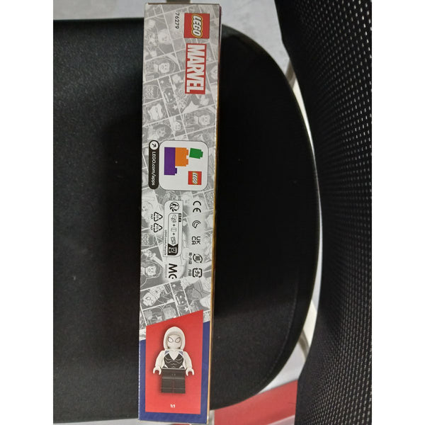 Konstruktionsspiel Lego Coche de Carreras de Spider-Man y Duende Verde Venomizado Bunt