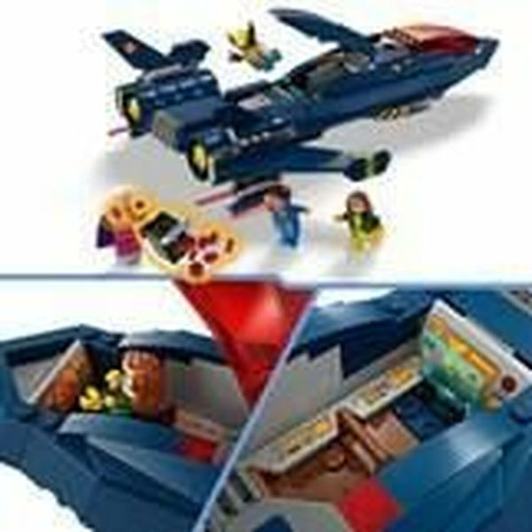 Konstruktionsspiel Lego 76281 Marvel The X-Men's X-Jet Bunt