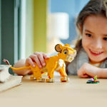 Konstruktionsspiel Lego Disney 43243 The Lion King - Simba Bunt 222 Stücke