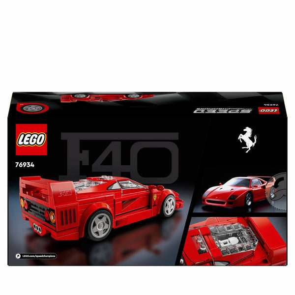 Konstruktionsspiel Lego 76934 Ferrari F40 Bunt