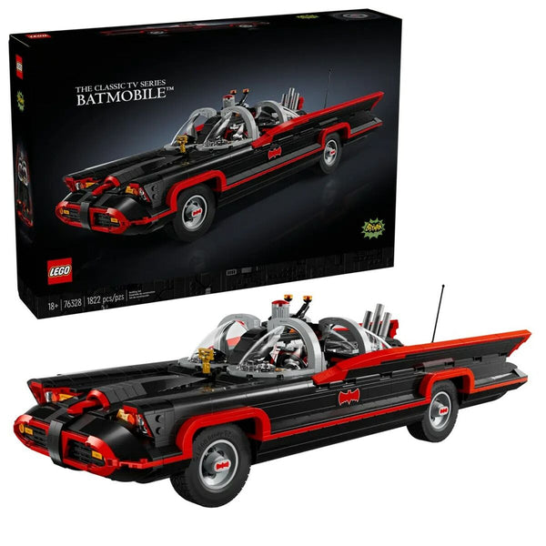 Konstruktionsspiel Lego BATMAN 76328 The Classic TV Series Batmobile 1822 Stücke