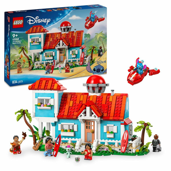 Konstruktionsspiel Lego Disney Lilo & Stitch 43268 834 Stücke