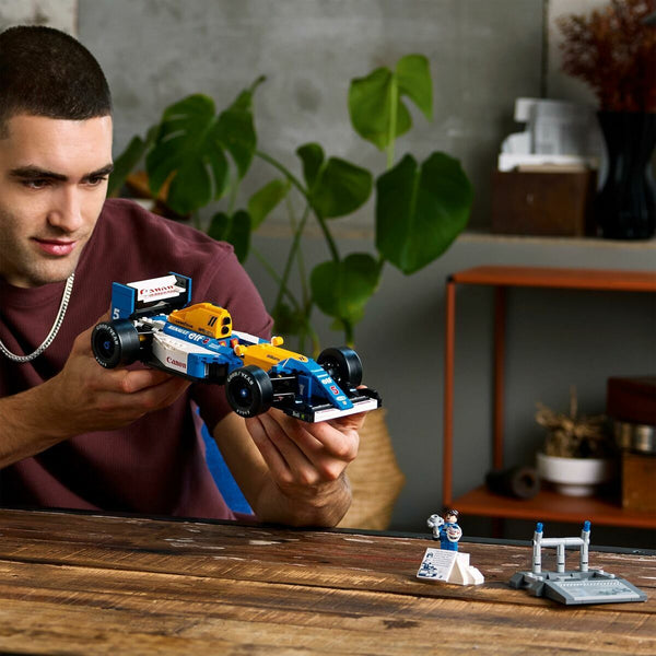 Konstruktionsspiel Lego ICONS 10353 Williams Racing FW14B i Nigel Mansell 799 Stücke