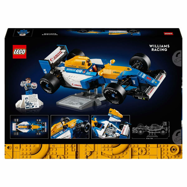 Konstruktionsspiel Lego ICONS 10353 Williams Racing FW14B i Nigel Mansell 799 Stücke