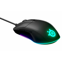 Optische Maus SteelSeries Rival 3 Schwarz