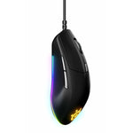 Optische Maus SteelSeries Rival 3 Schwarz