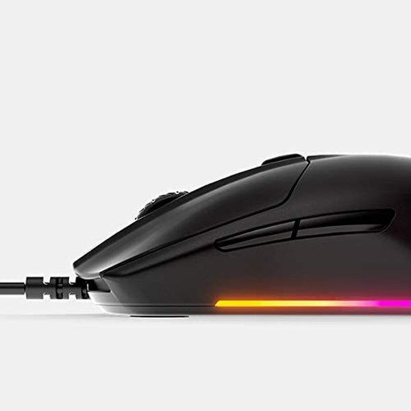 Optische Maus SteelSeries Rival 3 Schwarz