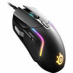 Gaming Maus SteelSeries 62551 Schwarz Bunt Gaming Mit Kabel LED-Lichter