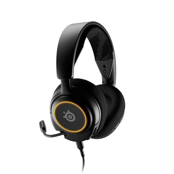 Kopfhörer mit Mikrofon SteelSeries Arctis Nova 3 Schwarz