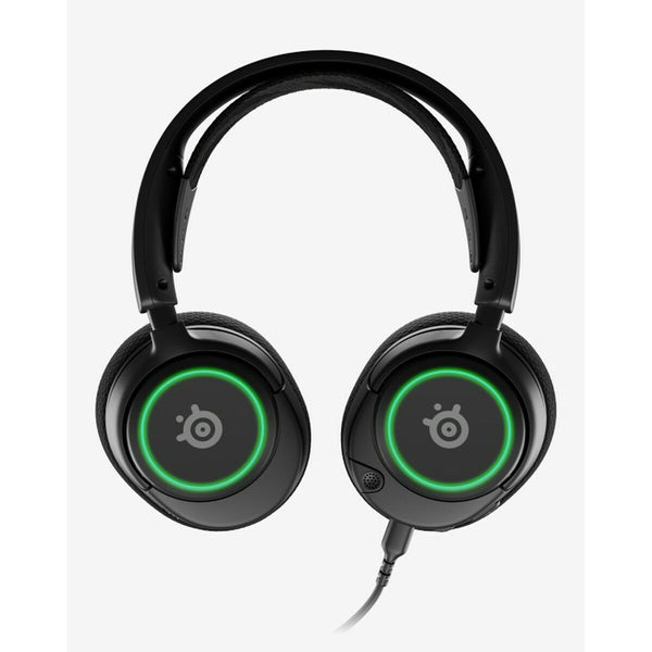 Kopfhörer mit Mikrofon SteelSeries Arctis Nova 3 Schwarz