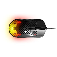 Gaming Maus SteelSeries Aerox 5 Gaming Schwarz Mit Kabel LED-Lichter