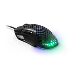 Gaming Maus SteelSeries Aerox 5 Gaming Schwarz Mit Kabel LED-Lichter