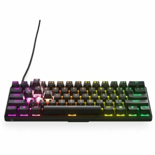 Tastatur SteelSeries Apex Pro Mini Gaming Schwarz Hinterleuchtet LDC AZERTY