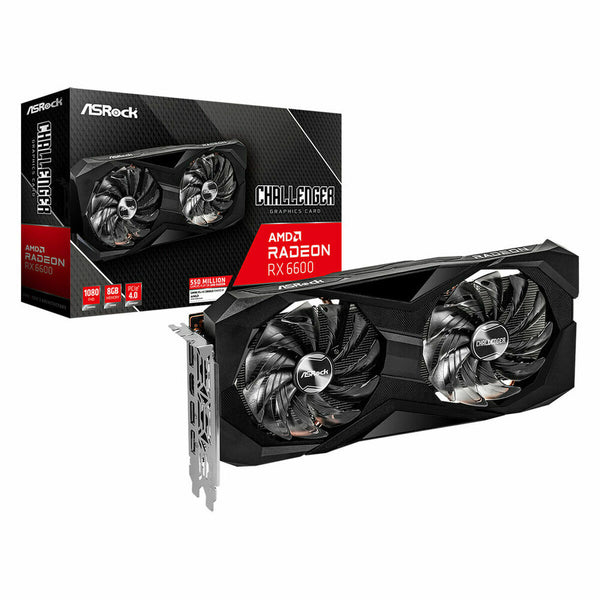 Grafikkarte ASRock Challenger RX6600 AMD Radeon RX 6600 8 GB GDDR6