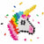 Puzzle Lúdilo Plus Plus Unicorn 250 Stücke