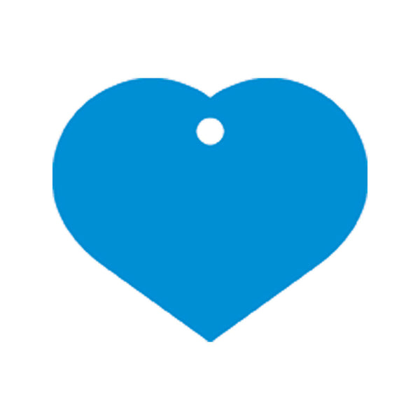 Identifikationsschild für Halsband Imarc Heart Blau