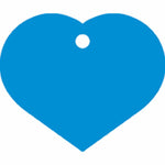 Identifikationsschild für Halsband Imarc Heart Blau