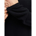 Herren Langarm-T-Shirt Jack & Jones ehill Knit Schwarz