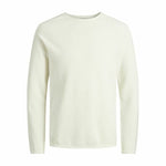 Herren Sweater ohne Kapuze Jack & Jones ehill Knit Cloud Dancer