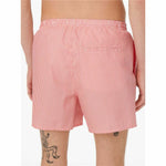 Herren Badehose Only & Sons Onsted Stripe Seersucker Rosa
