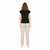 Damen Kurzarm-T-Shirt Only Onlfree Life Mod.V-Neck Schwarz