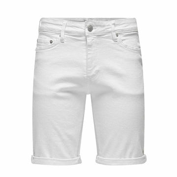 Herren Shorts Only & Sons Onsply 9297 White Weiß