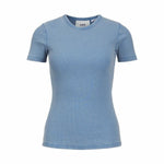 Damen Kurzarm-T-Shirt Jack & Jones Jxfrankie Wash Ss Blau