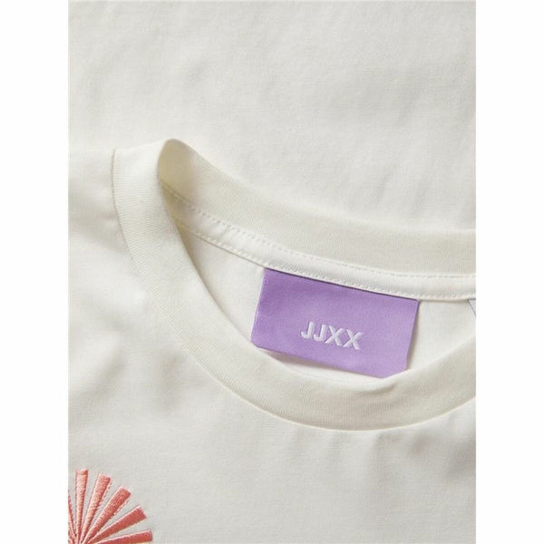 Damen Kurzarm-T-Shirt Jack & Jones Jxpaige Weiß