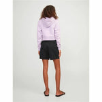 Damen-Sportshorts Jack & Jones Schwarz Leinen