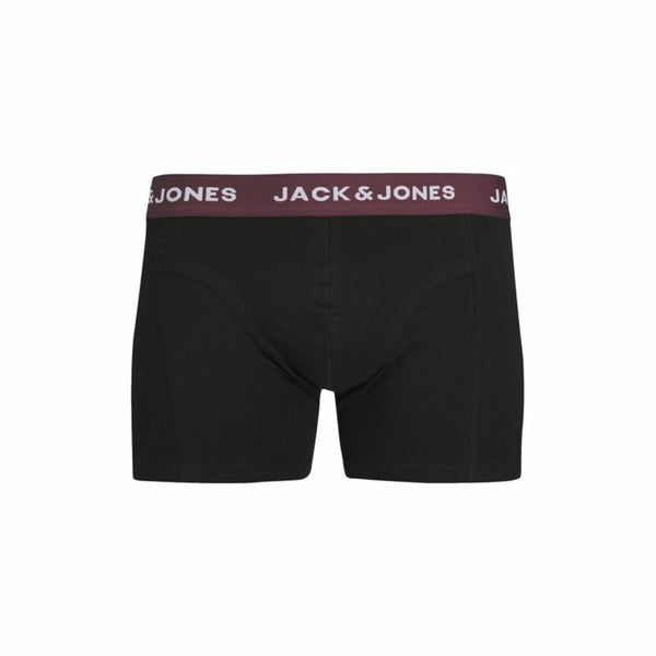 Herren-Boxershorts Jack & Jones Jacaron Solid Trunks Schwarz