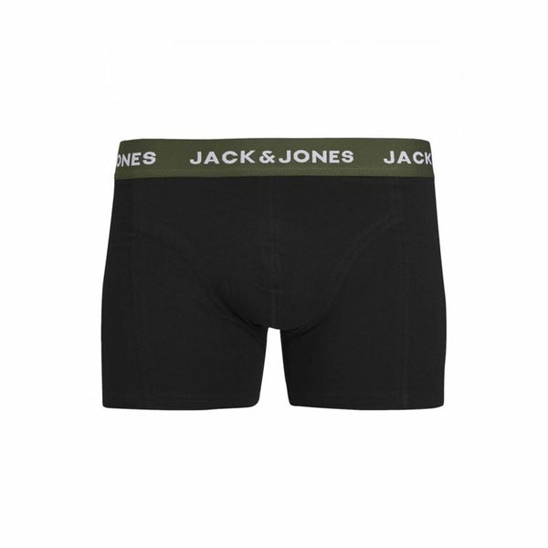 Herren-Boxershorts Jack & Jones Jacaron Solid Trunks Schwarz