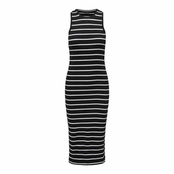 Kleid Only Onlbelfast Stripe Schwarz