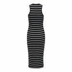 Kleid Only Onlbelfast Stripe Schwarz