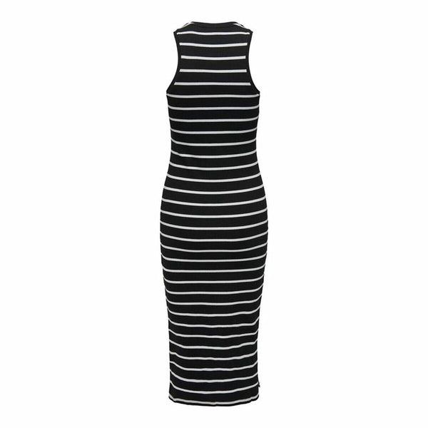 Kleid Only Onlbelfast Stripe Schwarz